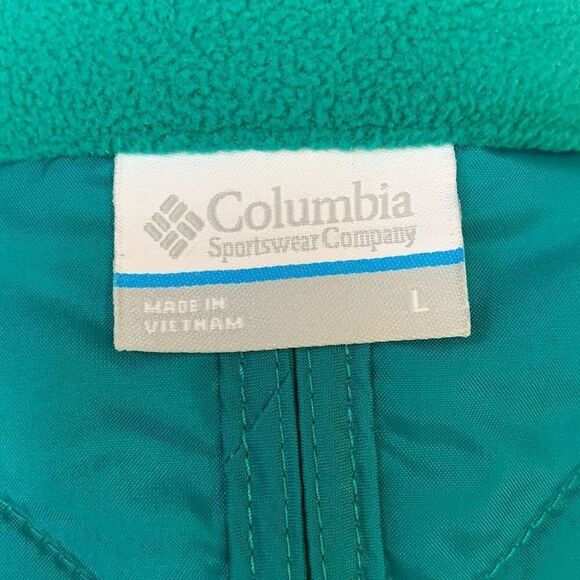 Columbia Quilted/Fleece Vest Size L - Picture 6 of 12